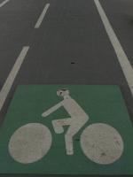 IMG_1544copy Decorated bike path indicator