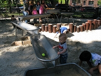  The new children's playground at the Cambridge Common