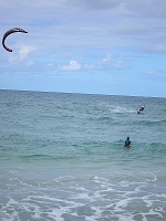  Watching the kite surfer